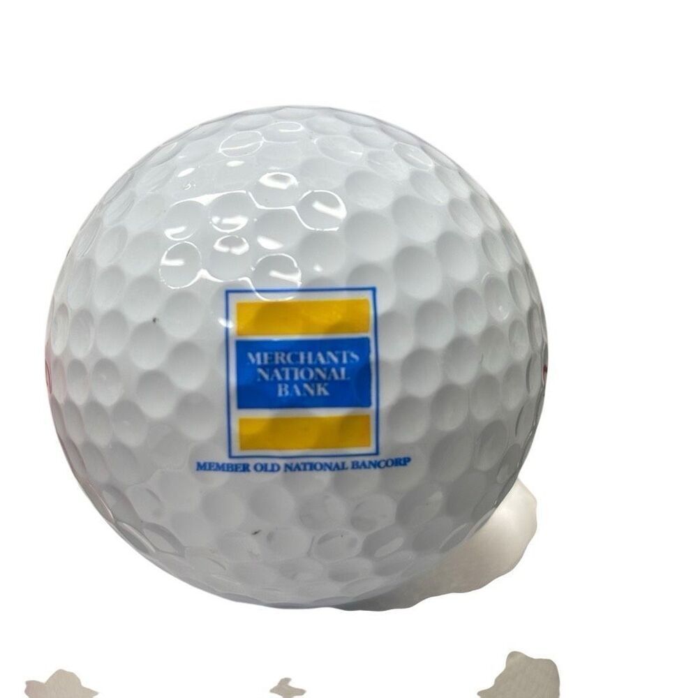 Merchants National Bank Logo Top Flite XL-Ti Golf Ball